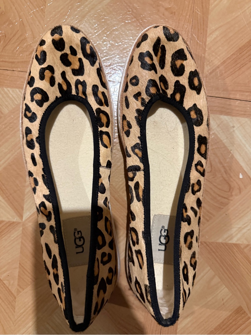 Leopard UGG Flats